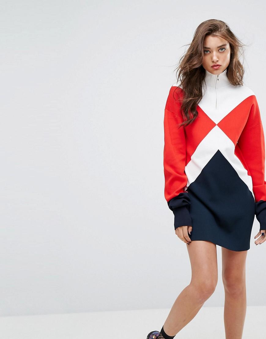 tommy hilfiger x gigi hadid dress