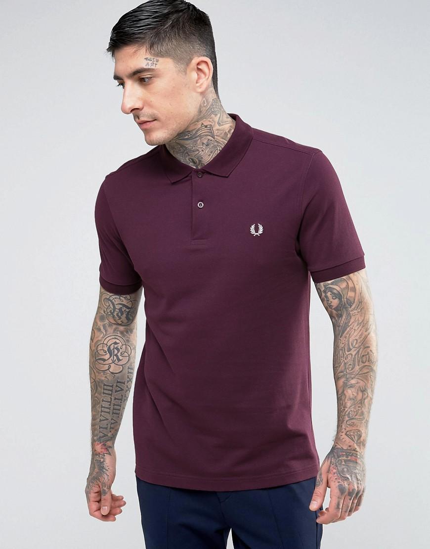 fred perry polo slim fit sale