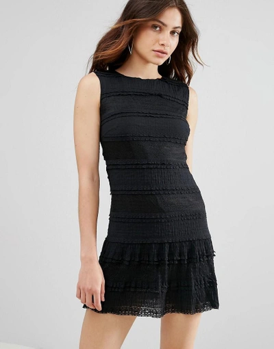 Shop Jovonna Sunday Bliss Lace Dress-black