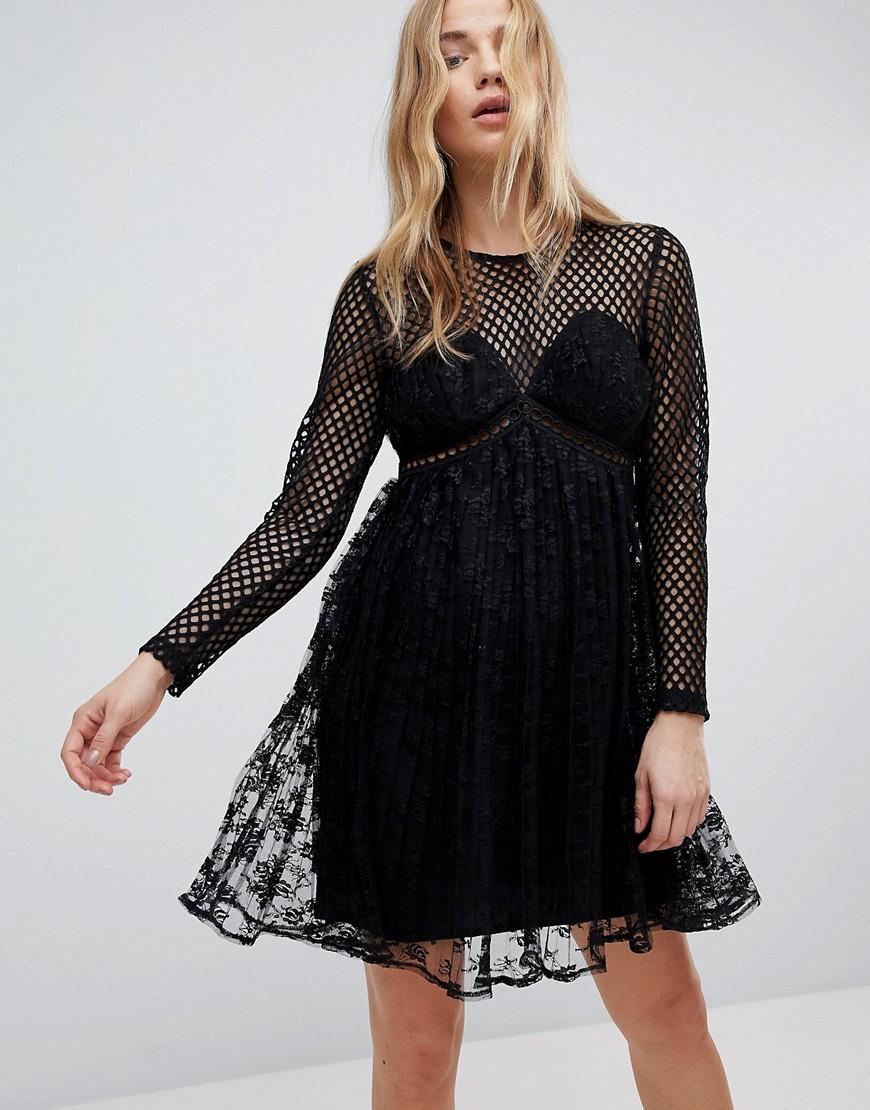 pleated dress new look
