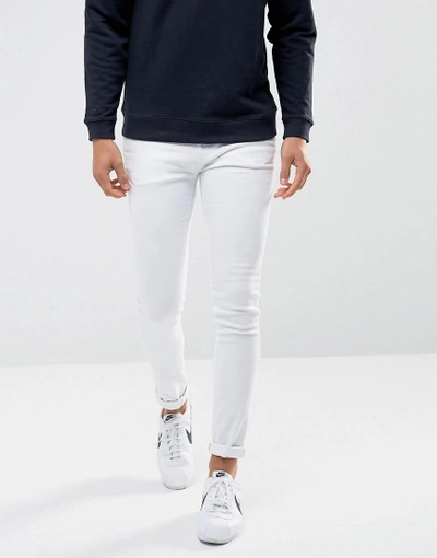 Shop Waven Super Skinny Spray On Jeans In White - White
