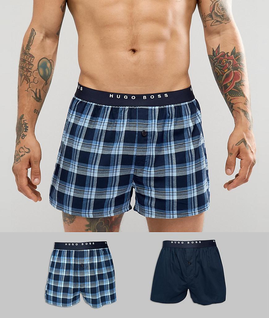 hugo boss woven boxer shorts