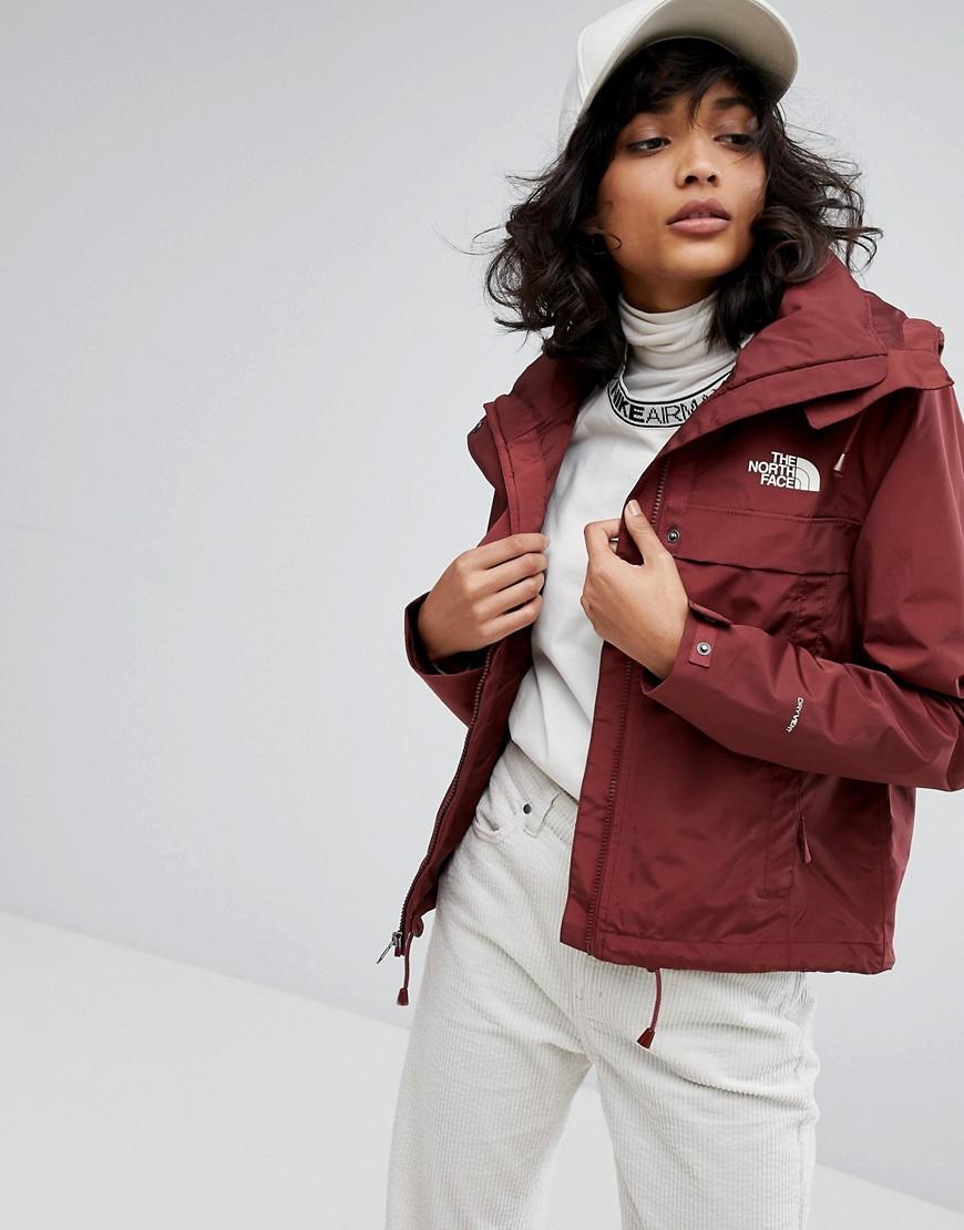 north face short coat