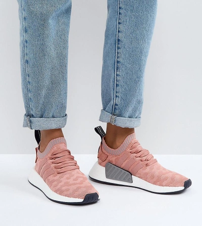 Shop Adidas Originals Nmd R2 Sneakers In Pink - Pink