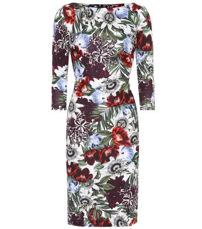 Shop Erdem Floral-printed Dress In Multicoloured