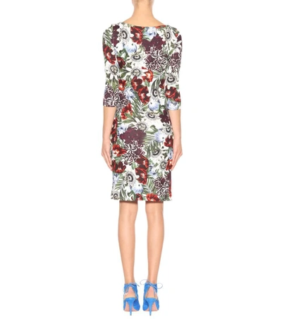 Shop Erdem Floral-printed Dress In Multicoloured
