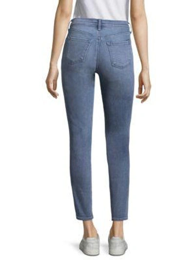 Shop J Brand Mid-rise Straight-leg Jeans In Utopia
