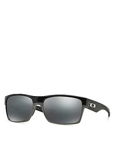 Shop Oakley Two-face Sunglasses, 64mm In Black