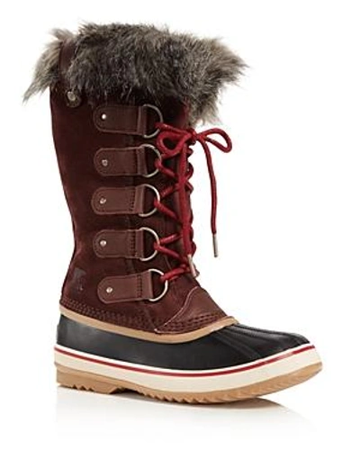Shop Sorel Joan Of Arctic Cold Weather Boots In Redwood
