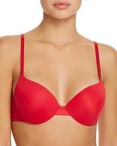 Shop Calvin Klein Sculpted Lightly Lined Demi Bra In Empower