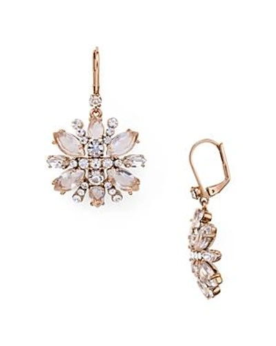 Shop Kate Spade New York Leverback Earrings In Rose Gold