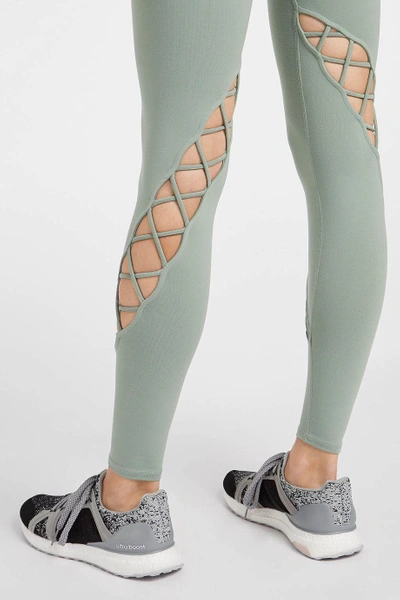 Alo Yoga Entwine Stretch Leggings In Sage | ModeSens