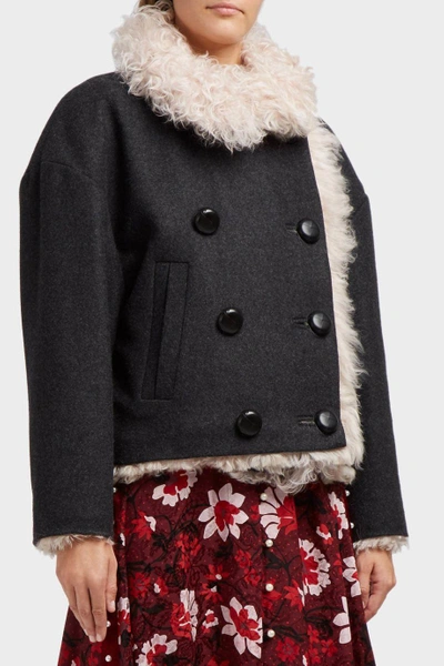 Shop Isabel Marant Belia Wool-blend Jacket