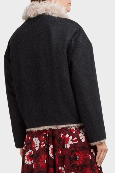 Shop Isabel Marant Belia Wool-blend Jacket