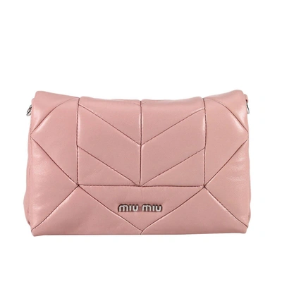 Shop Miu Miu Mini Bag Shoulder Bag Women  In Pink