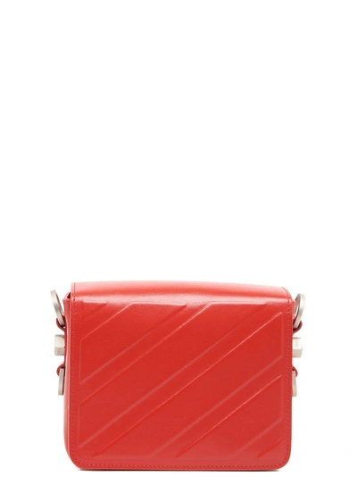 Shop Off-white Shoulder Bag In Red