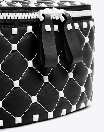 Shop Valentino Free Rockstud Spike Belt Bag In Black