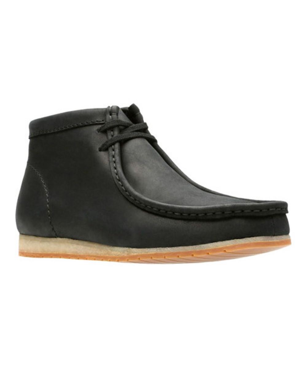 Clarks Wallabee Step Boot, Black 