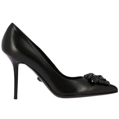 Shop Versace Pumps Shoes Women  In Black