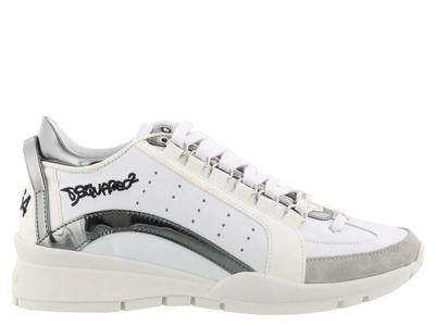 Shop Dsquared2 551 Sneaker In White