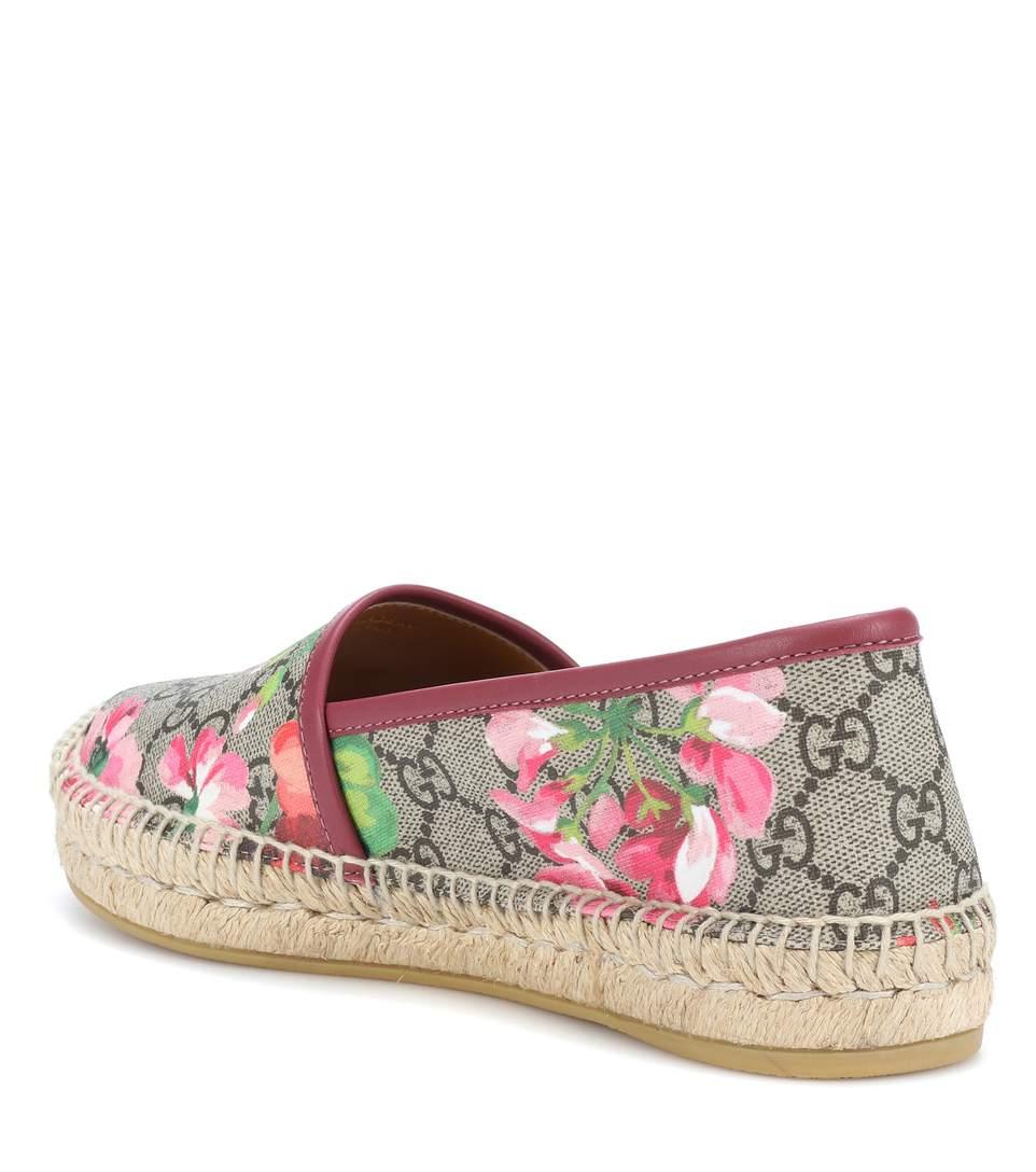 gucci blooms supreme espadrille