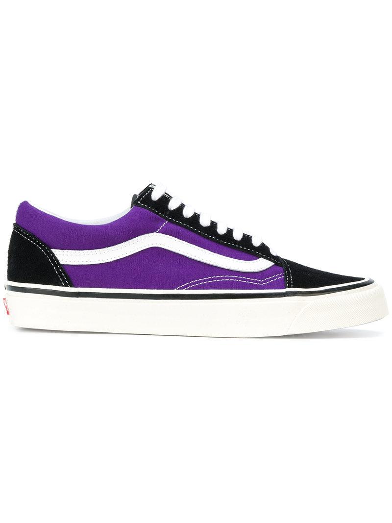 vans anaheim factory old skool 36 dx purple shoes