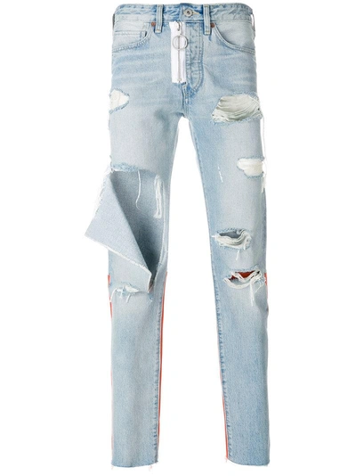 Shop Off-white X Levi's Made & Crafted Slim Fit Jeans