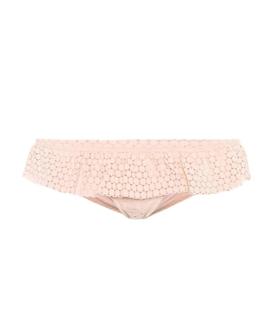 Shop Melissa Odabash India Bikini Bottoms In Pink