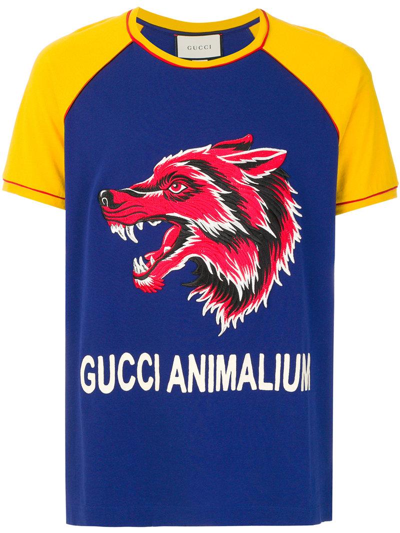 Gucci Animalium T-shirt | ModeSens