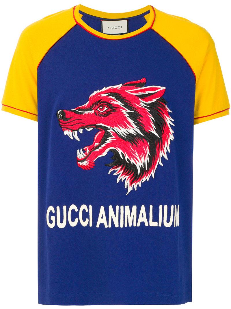 gucci animalium shirt