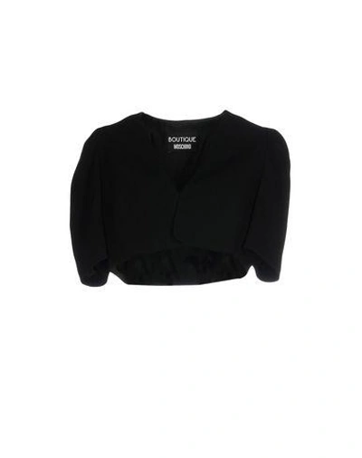 Shop Boutique Moschino Suit Jackets In Black