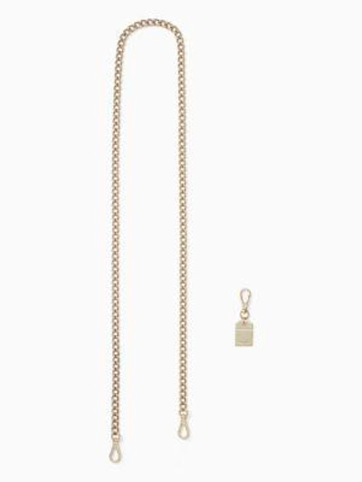 Shop Kate Spade Make It Mine Chain Strap In Gold