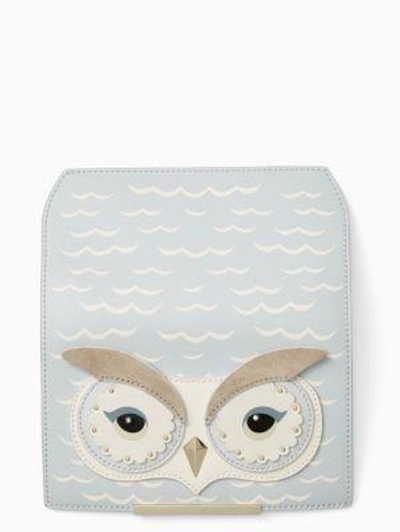 Shop Kate Spade Make It Mine Owl Flap In Black