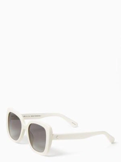 Kate Spade Krystalyn Sunglasses In Ivory | ModeSens