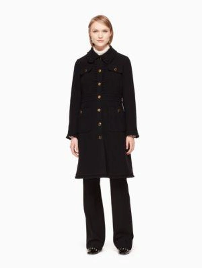 Shop Kate Spade Armelle Coat In Black