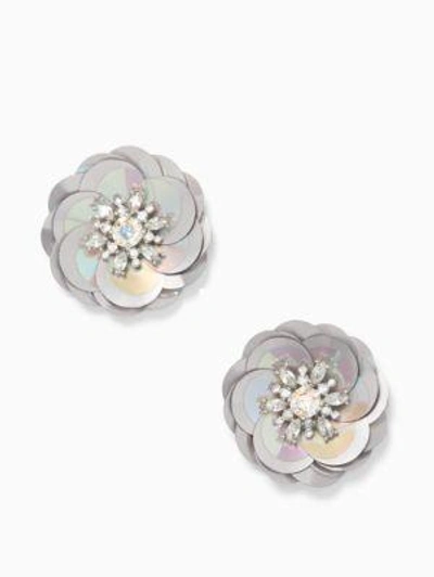 Shop Kate Spade Snowy Nights Statement Studs In Silver