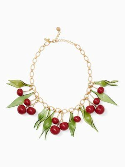 Kate spade hot sale cherry necklace