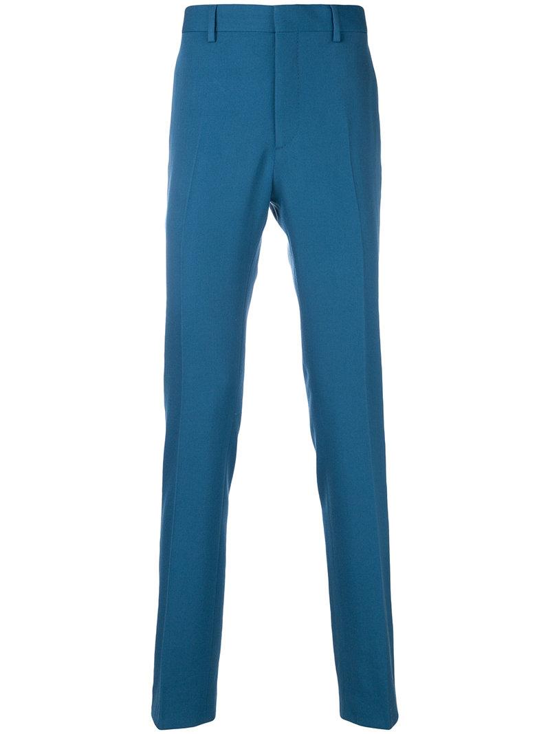 grey side stripe trousers