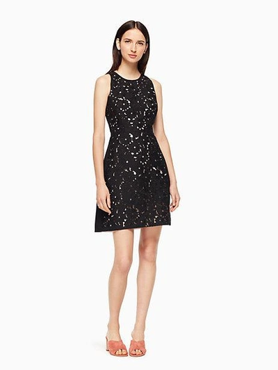 Shop Kate Spade Floral Cutwork A In Black