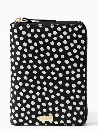 Shop Kate Spade Laurel Way Printed Zip Around Personal Agenda In Musical Dot