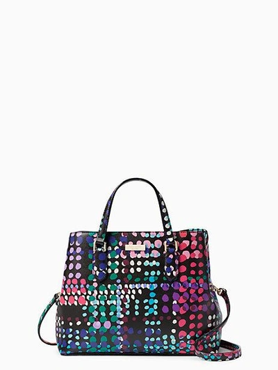 Shop Kate Spade Laurel Way Dotty Plaid Evangelie In Black