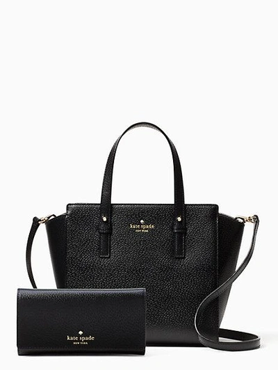 Kate Spade Grand Street Hayden and Nika Leather Bag Handbag and Wallet Set