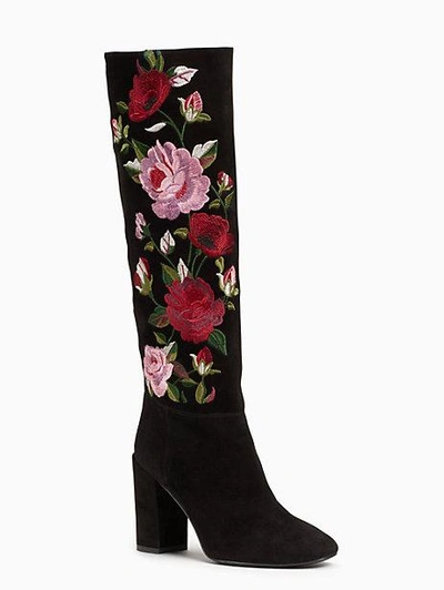 Shop Kate Spade Greenfield Boots In Black