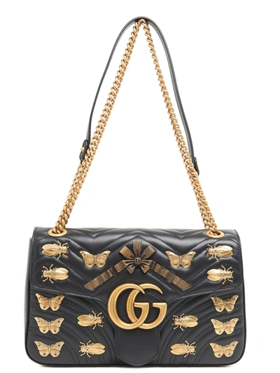 Shop Gucci Hand Bag In Black