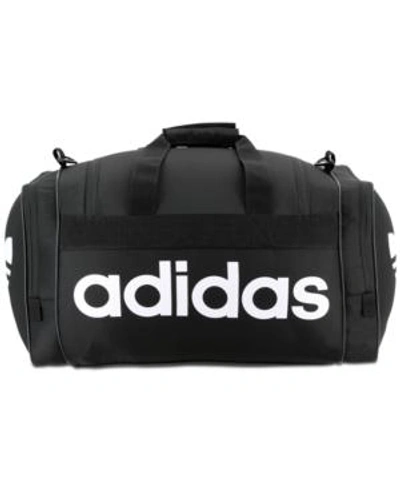 Shop Adidas Originals Men's Santiago Duffel Bag In Black