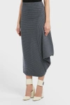 JW ANDERSON Infinity Wool Skirt