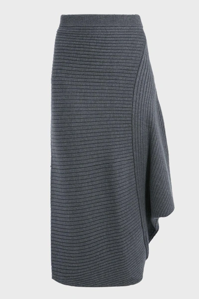 Shop Jw Anderson Infinity Wool Skirt