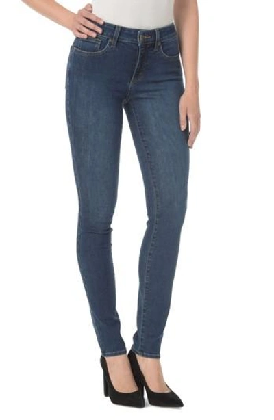 Shop Nydj Alina Stretch Skinny Jeans In Cooper