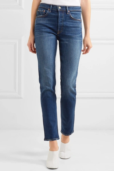 Shop Grlfrnd Karolina High-rise Skinny Jeans In Mid Denim