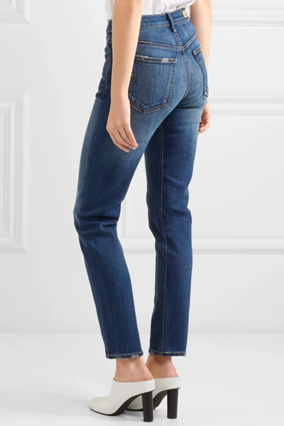Shop Grlfrnd Karolina High-rise Skinny Jeans In Mid Denim